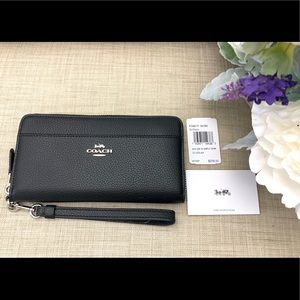 Coach Accordion Zip Wallet